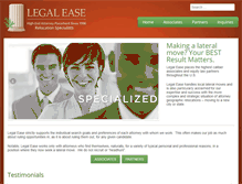 Tablet Screenshot of legalease.com