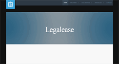 Desktop Screenshot of legalease.co.uk