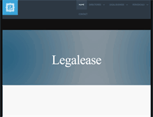 Tablet Screenshot of legalease.co.uk